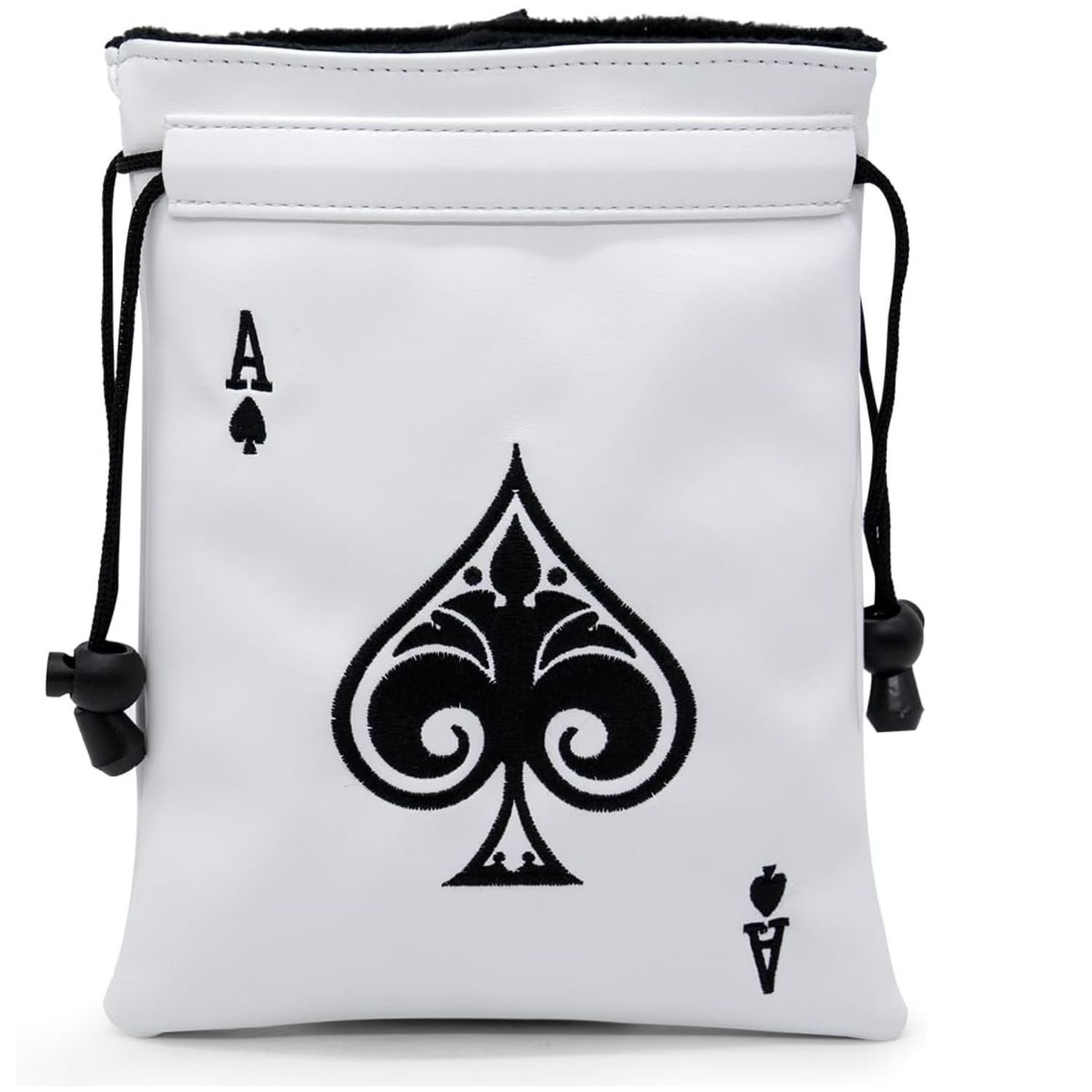 Golf Equipment Drawing - Funny Golf Valuables Pouch with Poker