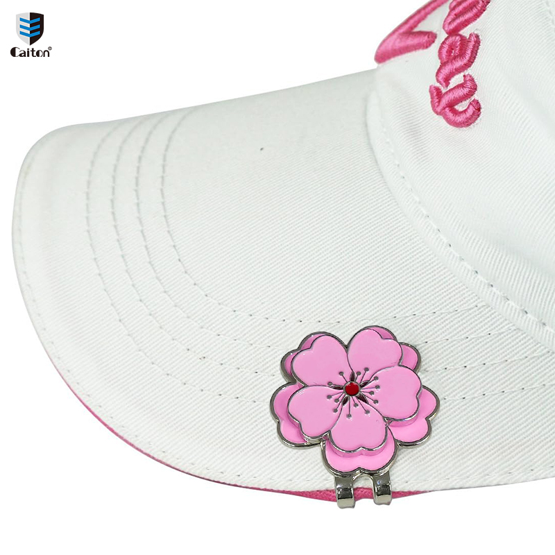 Ball Marker Set - Caiton Rose Golf Hat Clip Magnetic