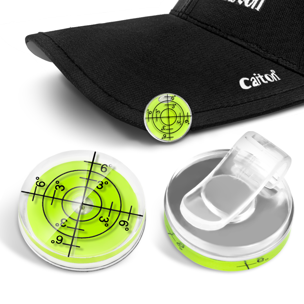 Ball Marker Set - Caiton Magnetic Golf Hat Clip &