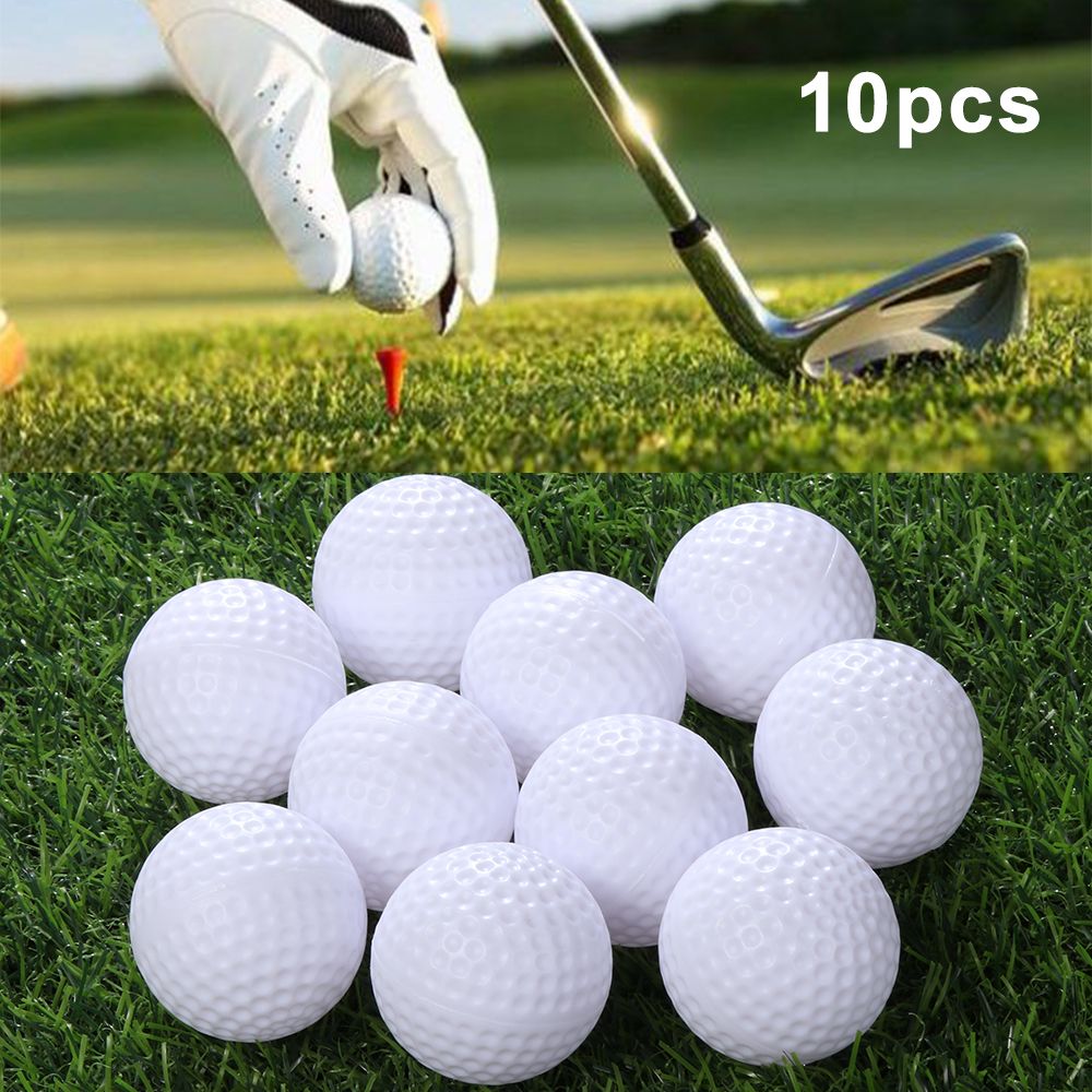 Practice Golf Balls 10 Pcs Whi - Practice Equipment For Golf recension och pris
