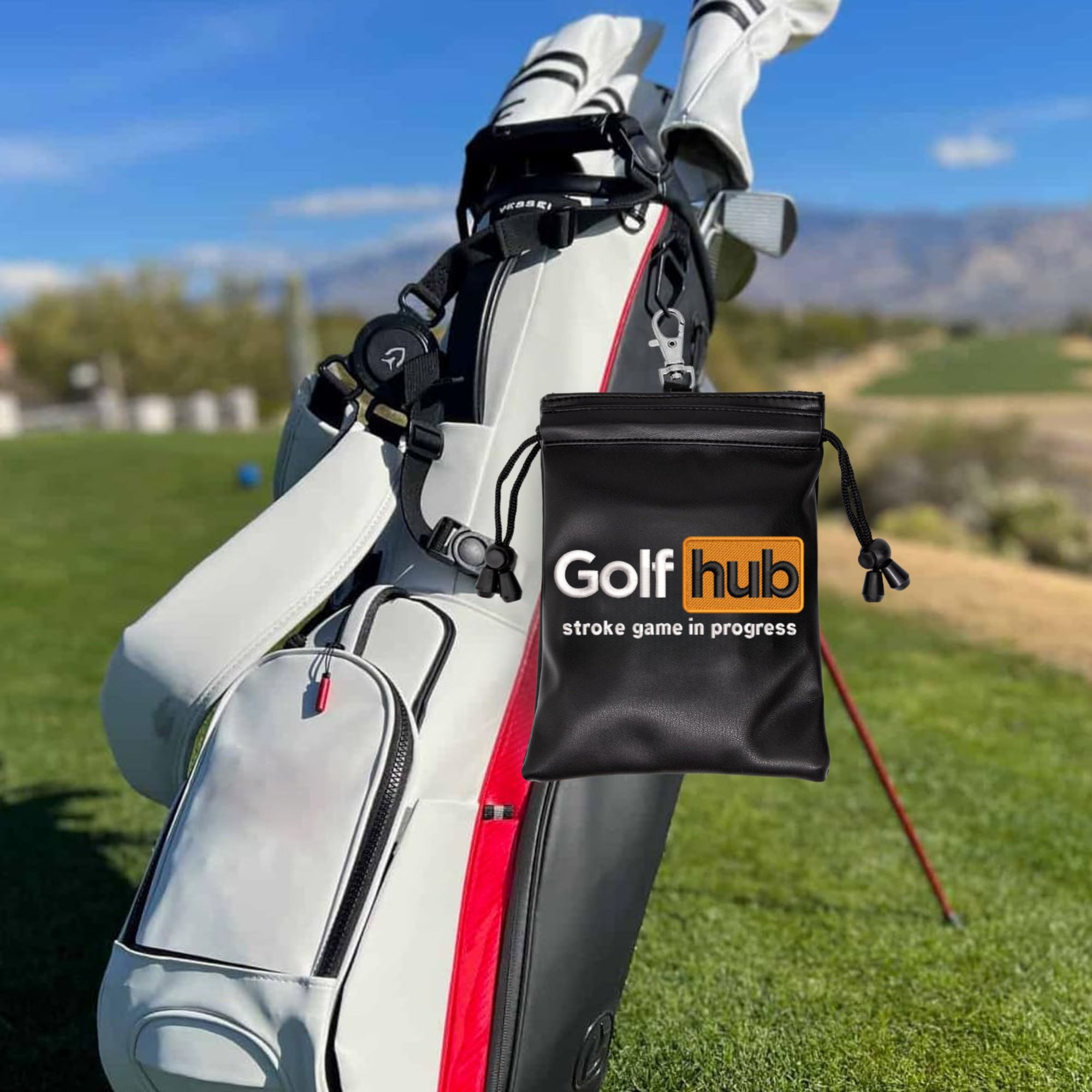 Golf Hub Durable, PU Leather G - Golf Equipment Drawing recension och pris