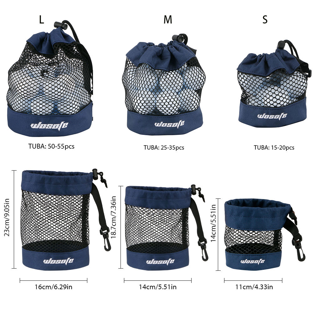 1pc Golf Ball Bag, Mesh Nylon  - Golf Equipment Drawing recension och pris