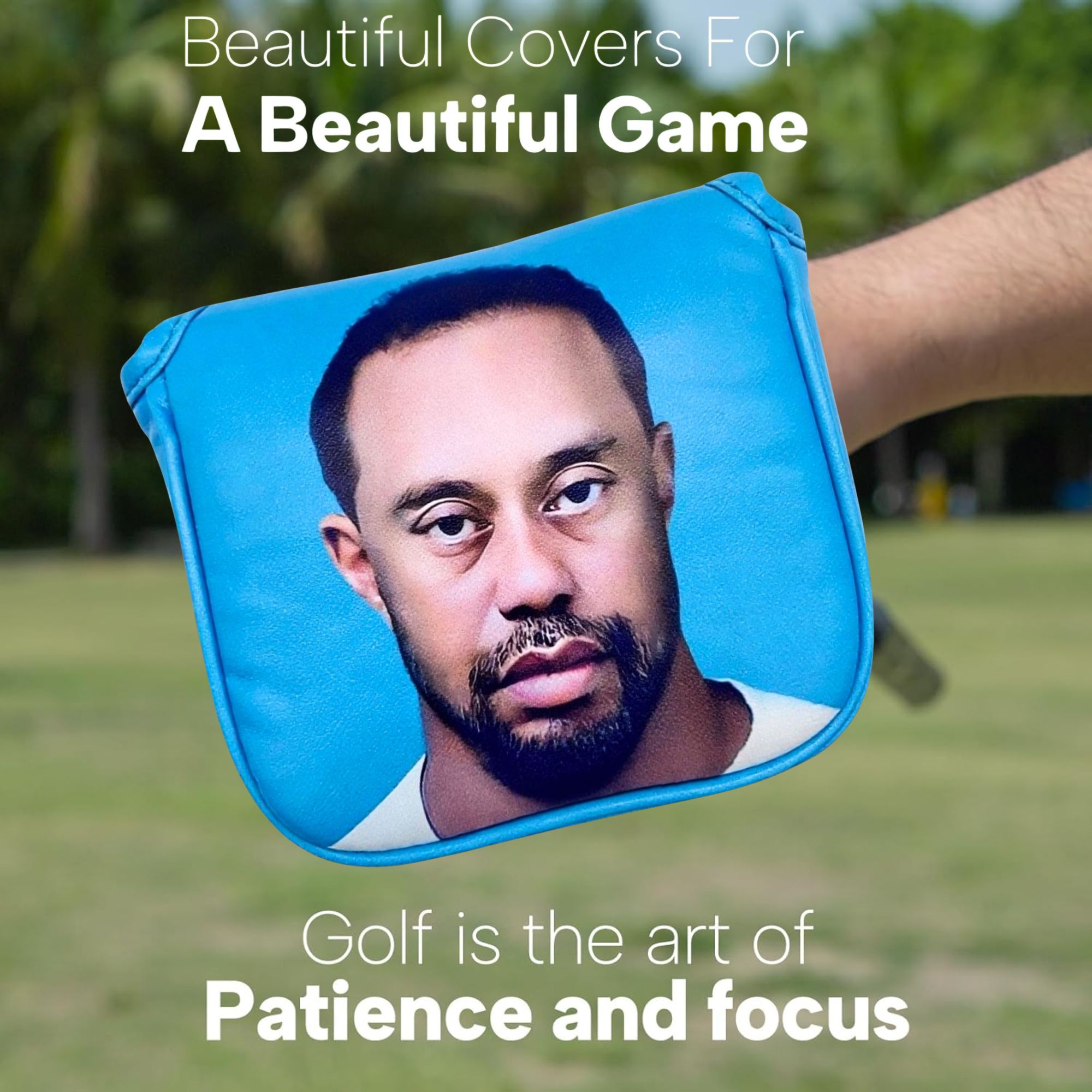 Funny Golf Putter Covers , Gol - Putter Mallet Blade recension och pris
