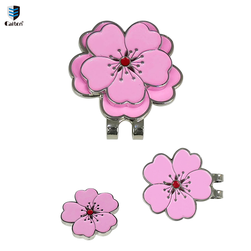 Caiton Rose Golf Hat Clip Magn - Ball Marker Set recension och pris
