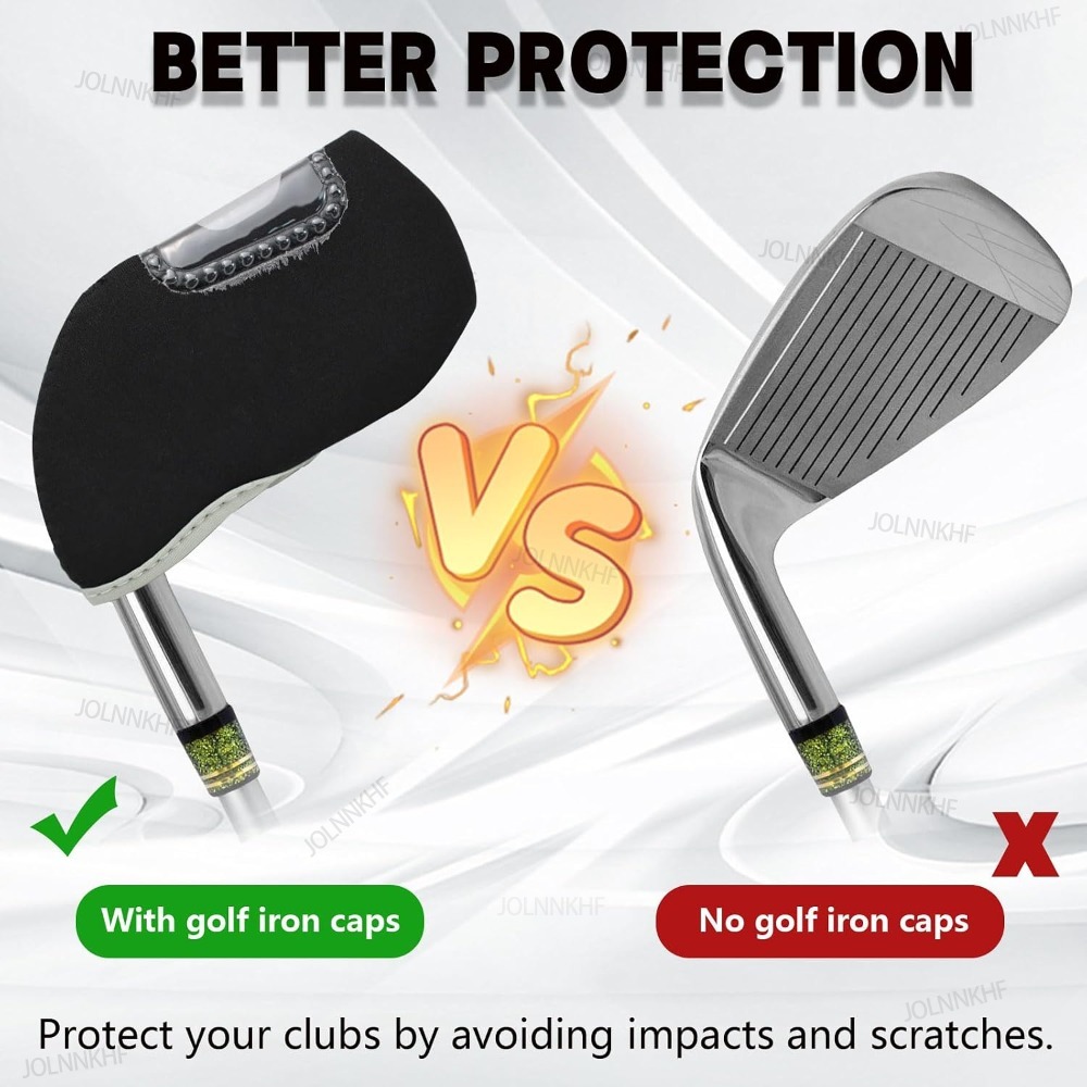 Clear Visible Head Covers 10Pc - Golf Equipment Nearby recension och pris