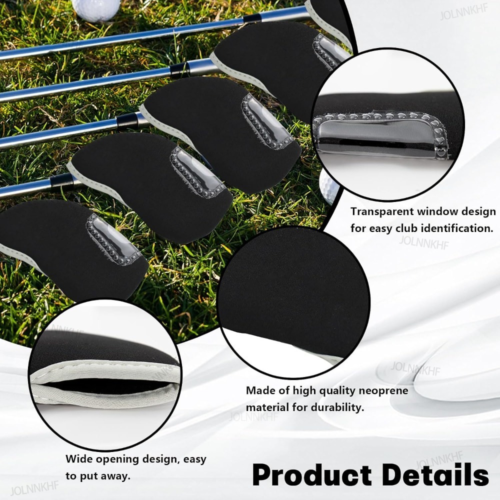 Clear Visible Head Covers 10Pc - Golf Equipment Nearby recension och pris