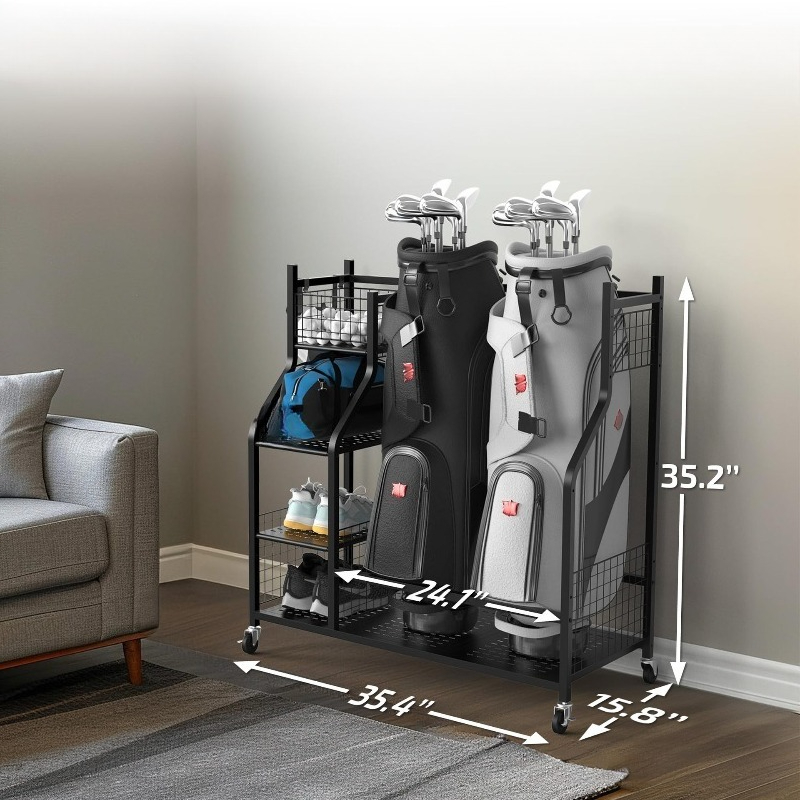 Golf Bag Storage Rack, Club Di - Golf Equipment Manufacturers recension och pris