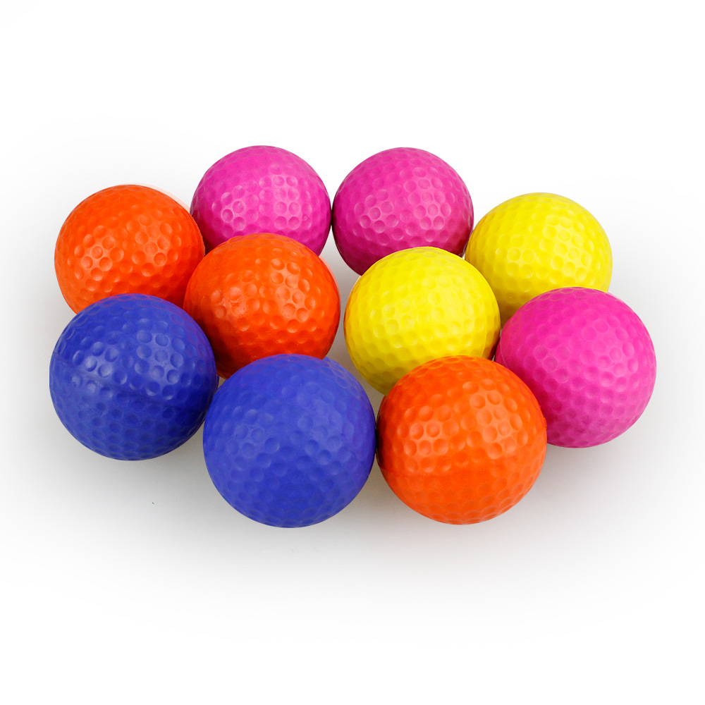 10Pcs Elastic Sponge Color PU  - Practice Equipment For Golf recension och pris