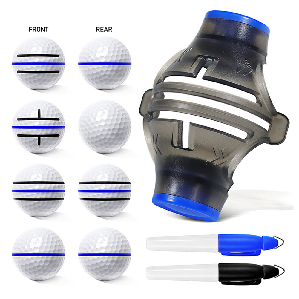 360 ° Golf Ball Line Marker Dr - Golf Equipment Drawing recension och pris