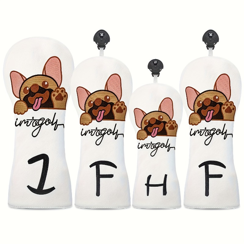1pc Puppy Golf Club Cover - Cu - Golf Equipment Nearby recension och pris