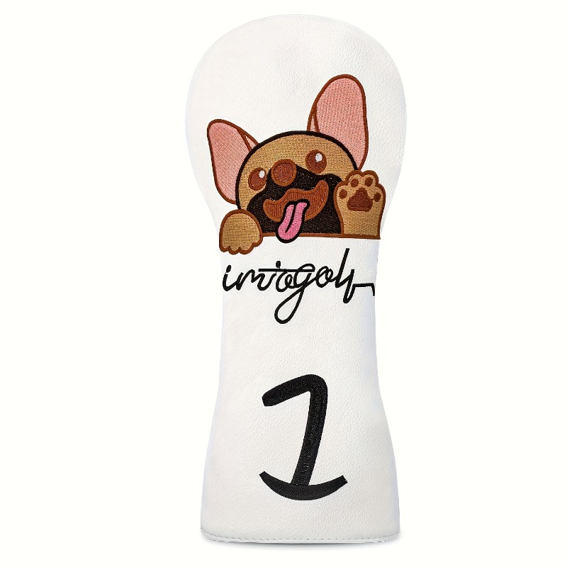 1pc Puppy Golf Club Cover - Cu - Golf Equipment Nearby recension och pris