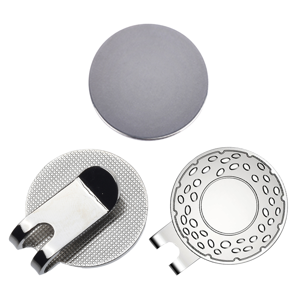 2Pcs Magnetic Golf Hat Clip Ba - Ball Marker Set recension och pris