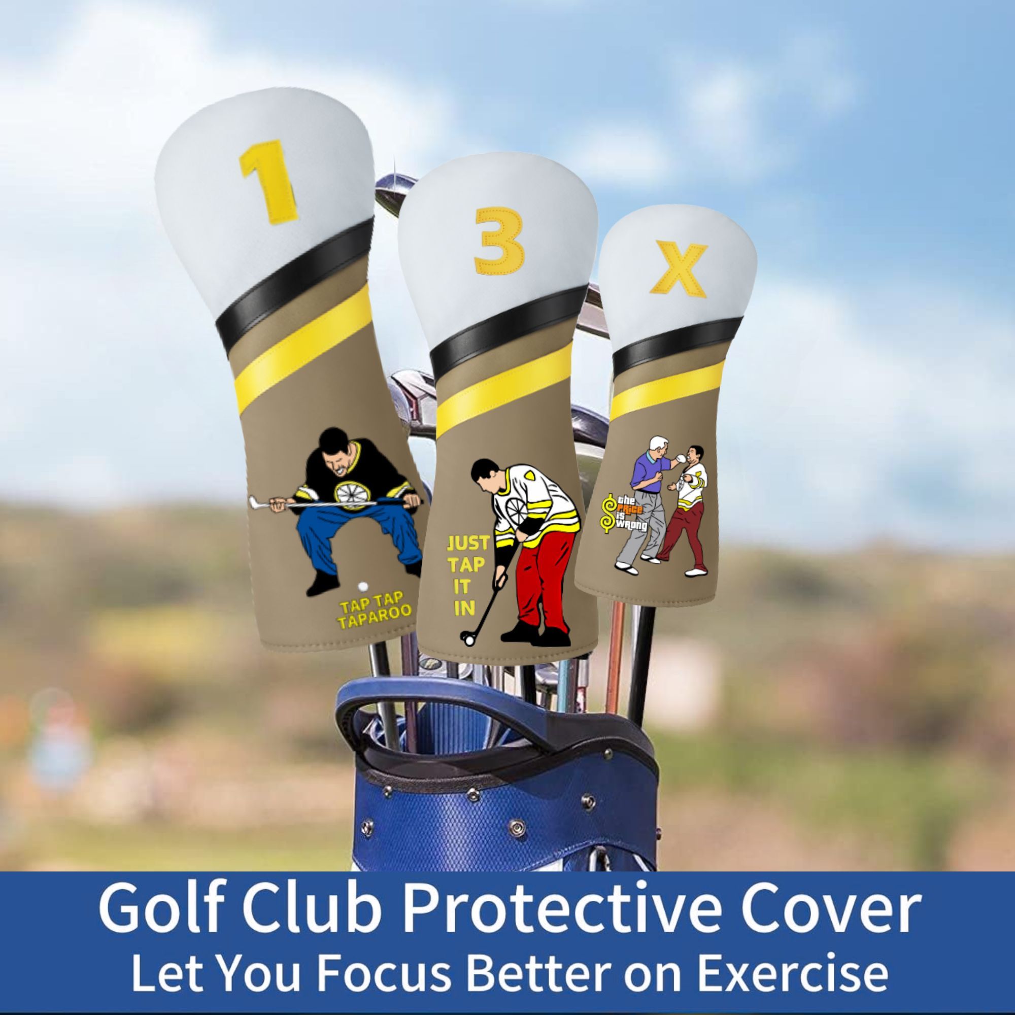 Funny Happy Gilmore Golf Club  - Putter Mallet Blade recension och pris